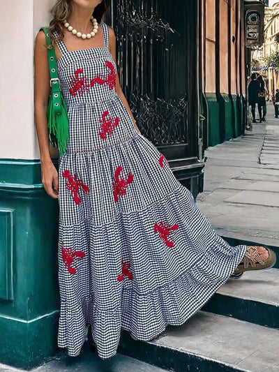 The Coastal Charm Maxi Dress